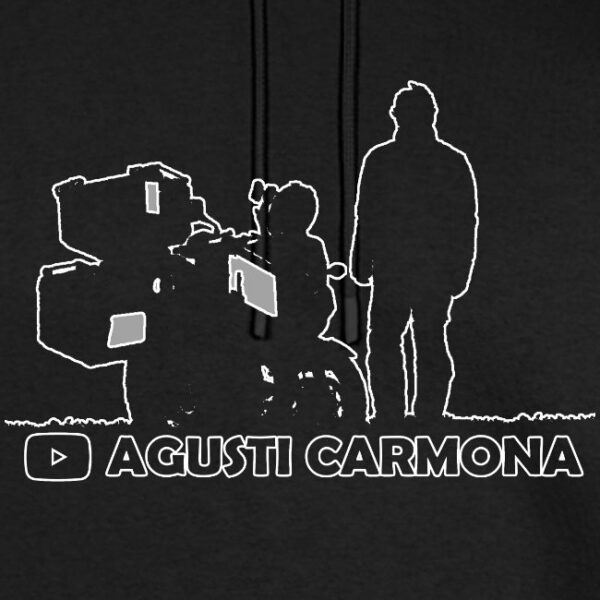 Sudadera con capucha prémium ecológica para hombre - Imagen 2