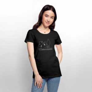 Camiseta ecológica prémium para mujer