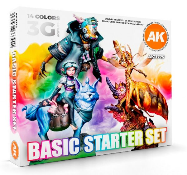 Basic Startet Set - 14 colors elected by jose davinci