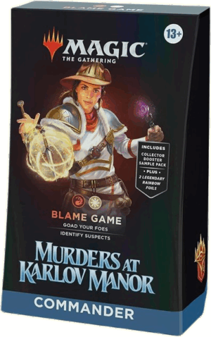 Murders at Karlov Manor - Blame Game Commander Deck