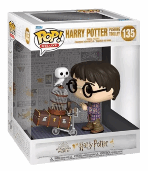 Harry Potter pushing trolley 135