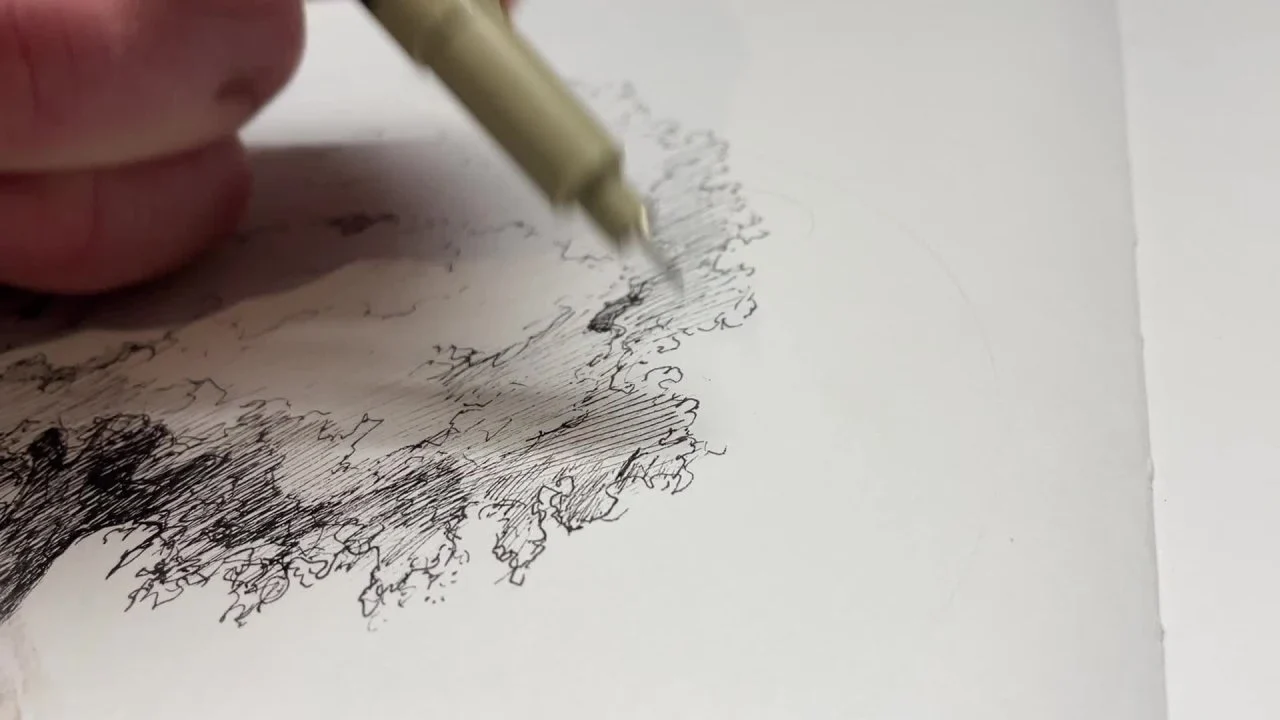 hacer dibujo