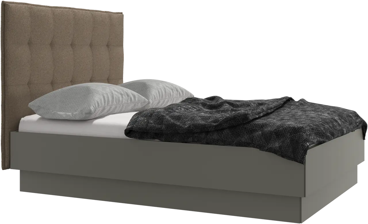 Cama con canapé Bilbao, estructura elevable y tablado, no incluye colchón